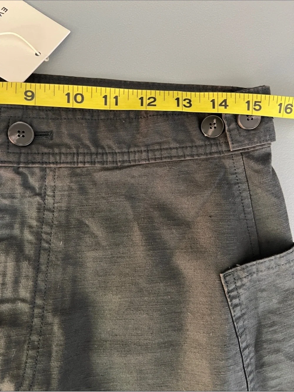 New Everlane THE FATIGUE BARREL PANT in Black Size 8
